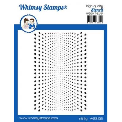 Whimsy Stamps Stencil - Infinity